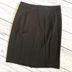 LOFT l Small black pencil skirt